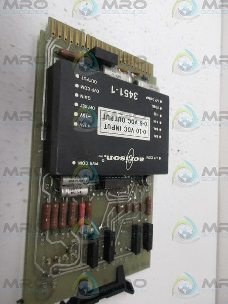 ACRISON 105-2-260 CIRCUIT BOARD UNMP
