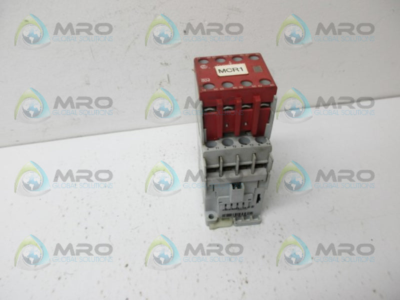 ALLEN BRADLEY 100S-C09D14C SER.A COIL SAFTEY CONTACTOR UNMP