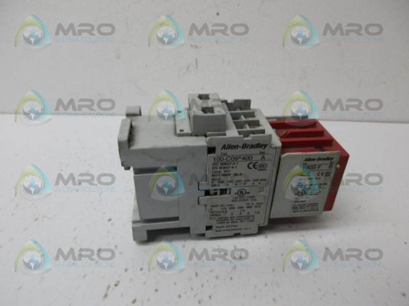 ALLEN BRADLEY 100S-C09D14C SER.A COIL SAFTEY CONTACTOR UNMP