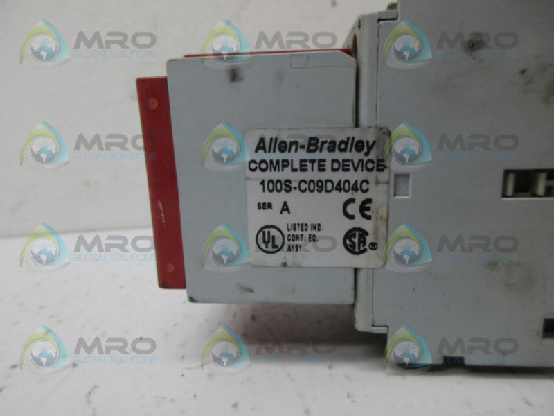 ALLEN BRADLEY 100S-C09D14C SER.A COIL SAFTEY CONTACTOR UNMP