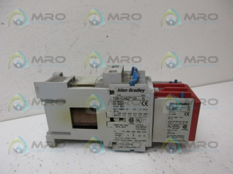 ALLEN BRADLEY 100S-C16DJ14C CONTACTOR UNMP