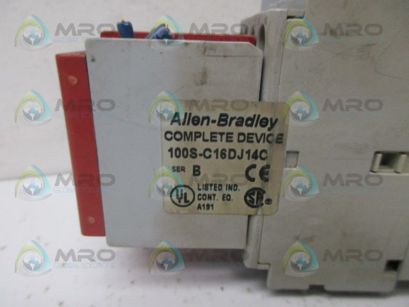 ALLEN BRADLEY 100S-C16DJ14C CONTACTOR UNMP