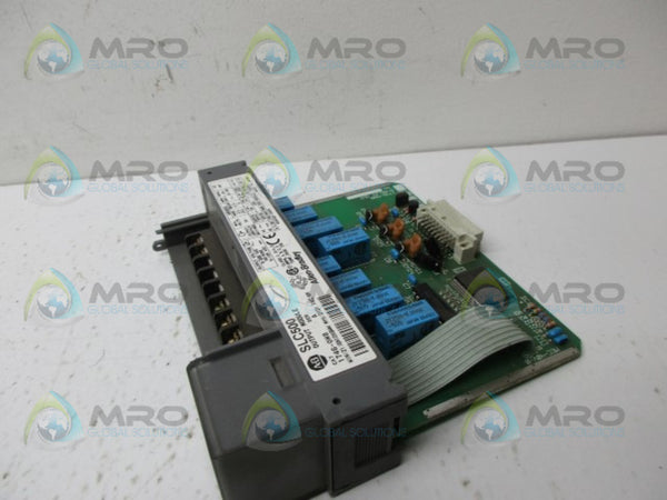 ALLEN BRADLEY 1746-OWB SER.A OUTPUT MODULE (AS PICTURED) UNMP