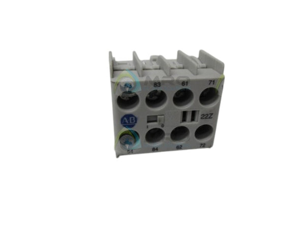 ALLEN BRADLEY 100-KFA22Z AUXILIARY CONTACT BLOCK UNMP
