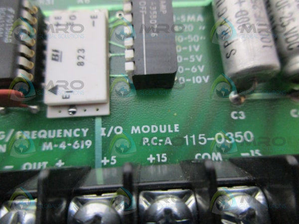 ACRISON 115-0350 ANAGLOG FREQUENCY  I/O MODULE NSNP