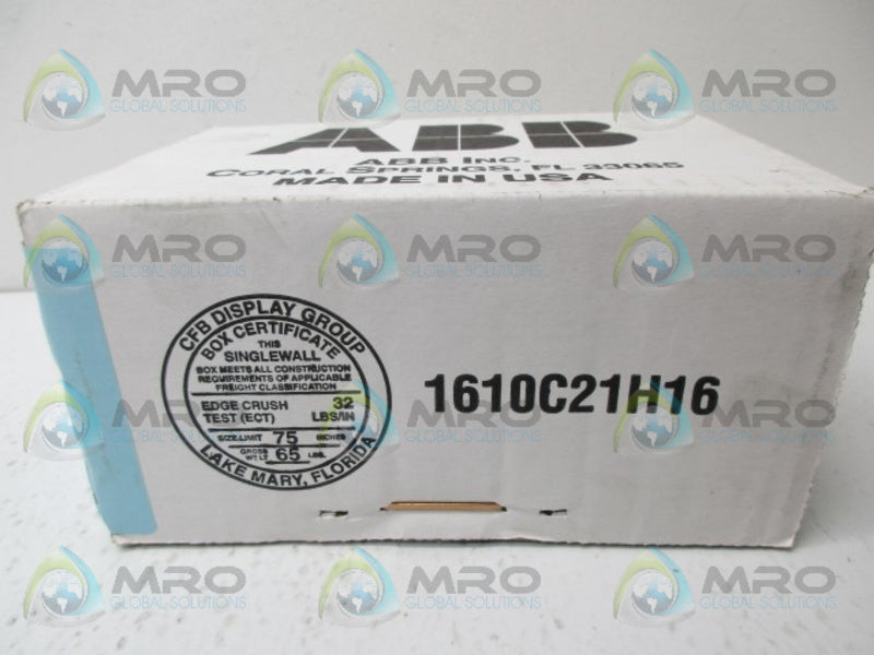 ABB 1VACFT0515541908 SWITCH NSFS