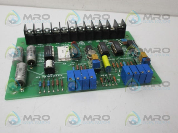 ACRISON 115-0350 ANALOG/FREQUENCY I/O MODULE UNMP