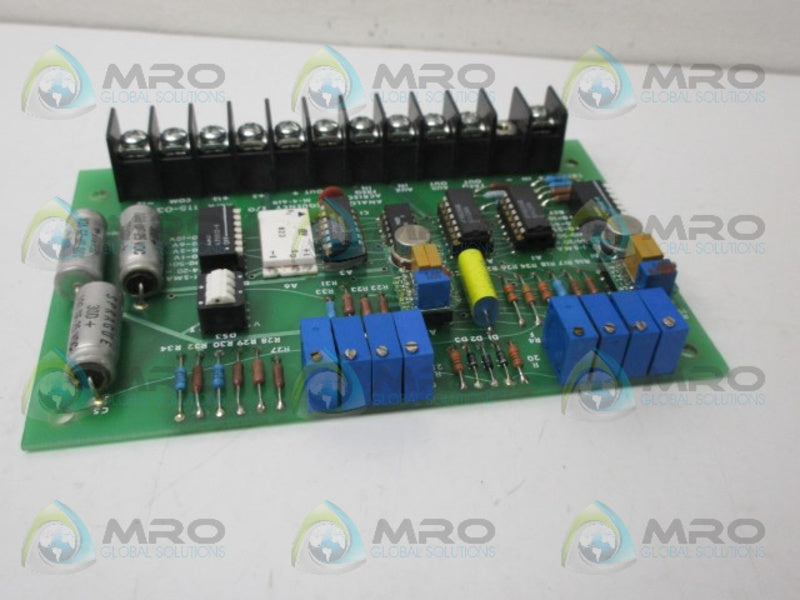 ACRISON 115-0350 ANALOG/FREQUENCY I/O MODULE UNMP