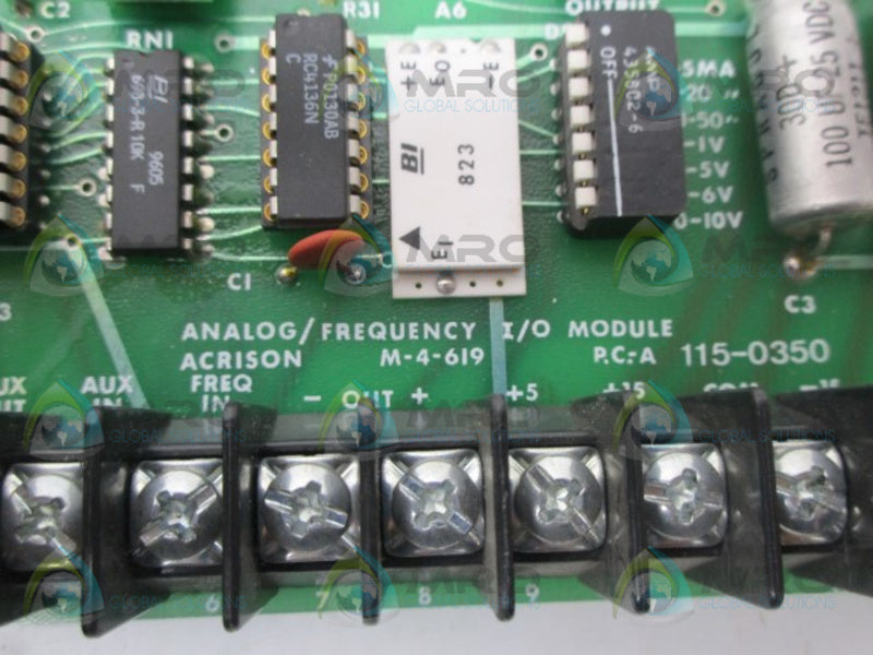ACRISON 115-0350 ANALOG/FREQUENCY I/O MODULE UNMP