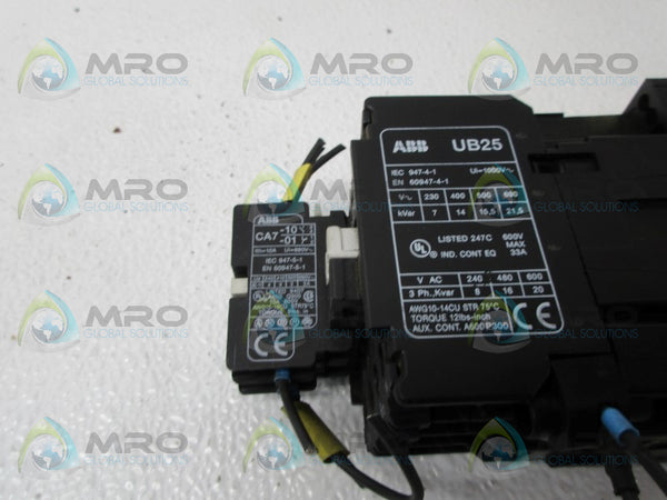ABB BC25-30-10 CONTACTOR UNMP