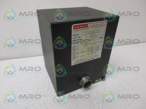 ABBOTT A2971 TRANSISTER UNMP