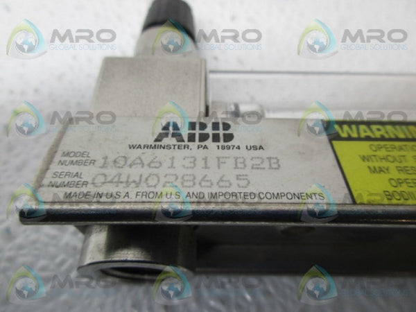 ABB 10A6131FB2B FLOW METER NSNP