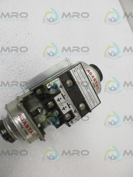 AGASTAT 24320CH TIME DELAY RELAY 0.8-15 SEC. UNMP
