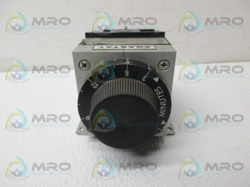 AGASTAT 7022EH TIME DELAY RELAY 3-30 MIN. UNMP