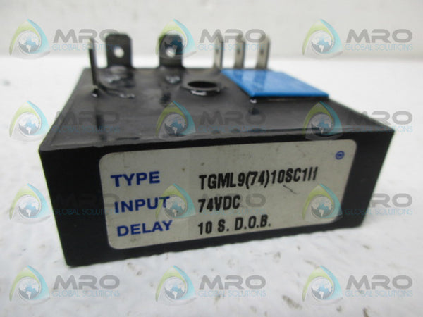 AIROTRONICS TGML9(74)10SC1H RELAY TIMER UNMP