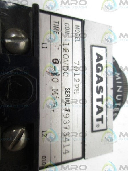 AGASTAT 7012PH 0-10 MIN UNMP