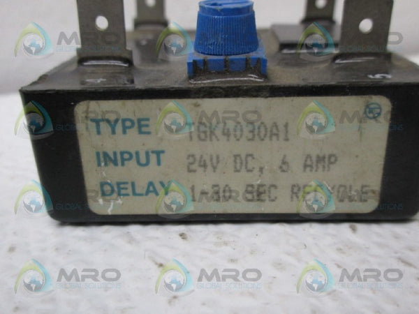 AIRTRONICS TGK4030A1 SOLID STATE RELAY UNMP