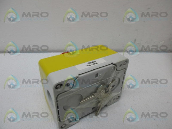 ABB 1RMSKC 1TVL101000P3206 EMERGENCY STOP PUSHBUTTON STATION NSMP