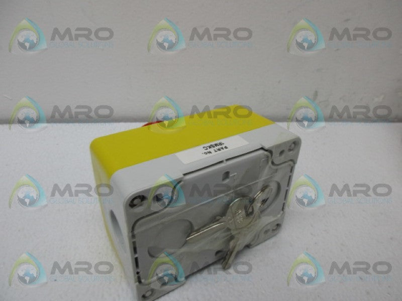ABB 1RMSKC 1TVL101000P3206 EMERGENCY STOP PUSHBUTTON STATION NSMP