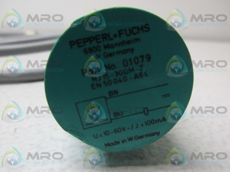 PEPPERL+FUCHS NJ15-30GM-Z PROXIMITY SENSOR NSNP