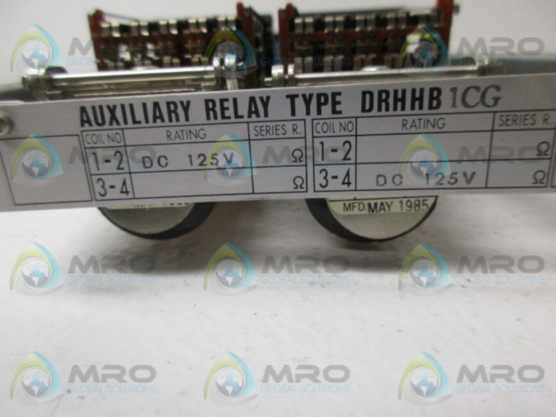 FUJI ELECTRIC DRHHB1CG AUXILIARY RELAY  NSNP