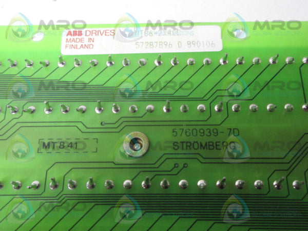 ABB 5760939-7D DRIVE TERMINAL BLOCK BOARD  NSNP