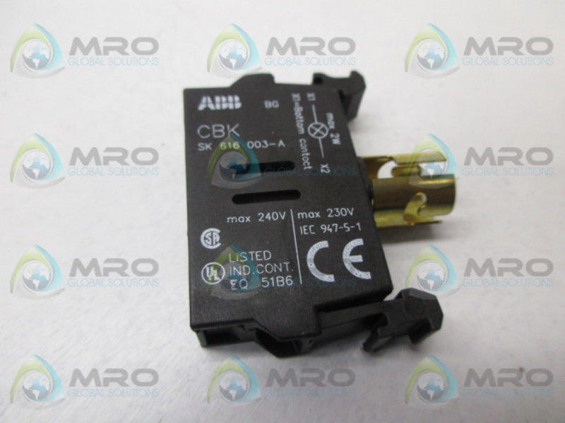 ABB CBK SWITCH MOUDLE  UNMP