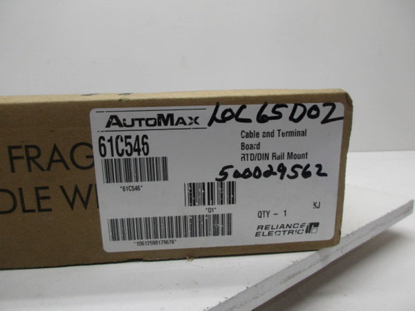 RELIANCE ELECTRIC 61C546 CABLE AND TERMINAL BOARD  NSFS