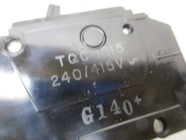 GENERAL ELECTRIC TQC1215 CIRCUIT BREAKER 240/415V  NSNP