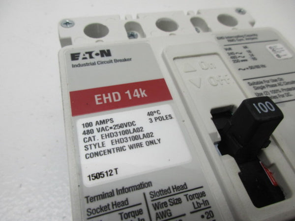 EATON EHD3100LA02 CIRCUIT BREAKER  NSNP