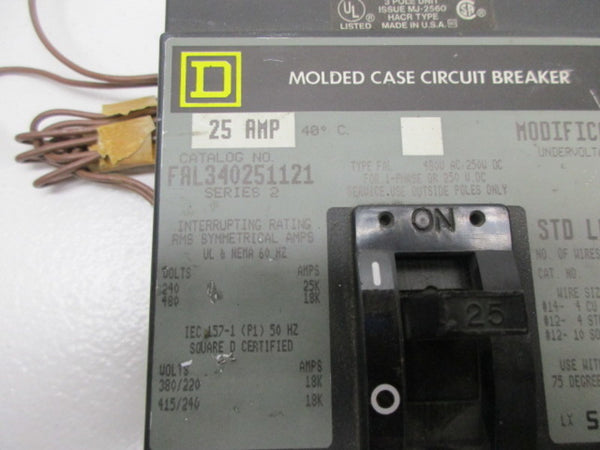 SQUARE D FAL340251121 CIRVUIT BREAKER (AS PICTURED)  UNMP