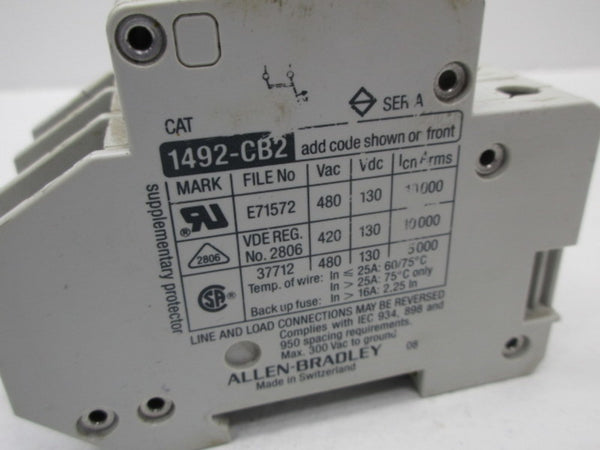 ALLEN BRADLEY 1492-CB2G030 SER. A CIRCUIT BREAKER  UNMP