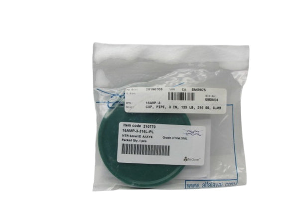 ALFA LAVAL 16AMP-3-316L-PL CAP PIPE  NSMP