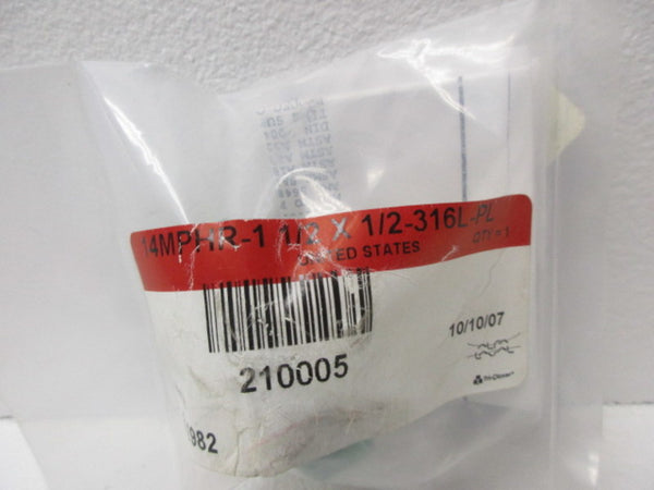 ALFA LAVAL 14MPHR-1 1/2X1/2-316L-PL RUBBER HOSE ADAPTER  NSMP