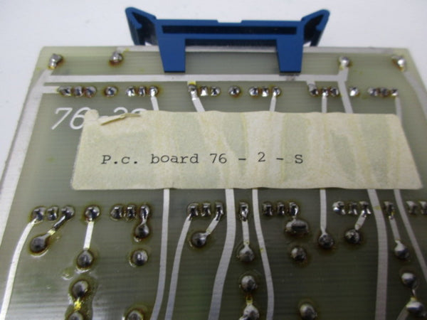 76-2-S CIRCUIT BOARD  UNMP