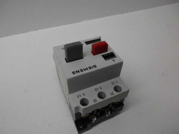 SIEMENS 3VE1010-2C CIRCUIT BREAKER 0,16-0,25A (AS PICTURED)  UNMP
