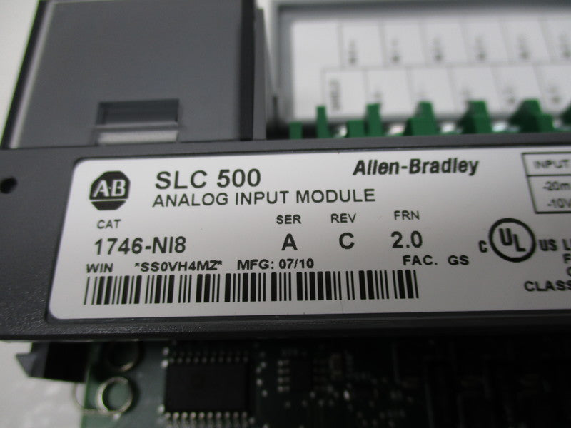 ALLEN BRADLEY 1746-NI8 SER. A F/W 2.0  NSNP