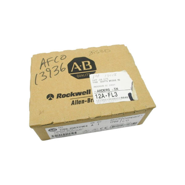 ALLEN BRADLEY 1769-IQ6XOW4 SER. A DATE: 1999 NSFS