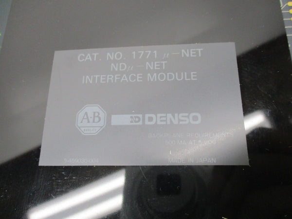 ALLEN BRADLEY 1771-U-NET  UNMP
