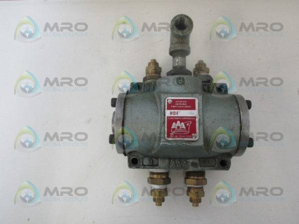 AAA PRODUCTS RO4 4WAY VALVE UNMP