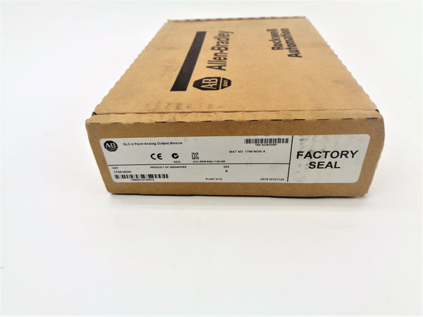 ALLEN BRADLEY 1746-NO4I SER. A DATE: 2013 NSFS