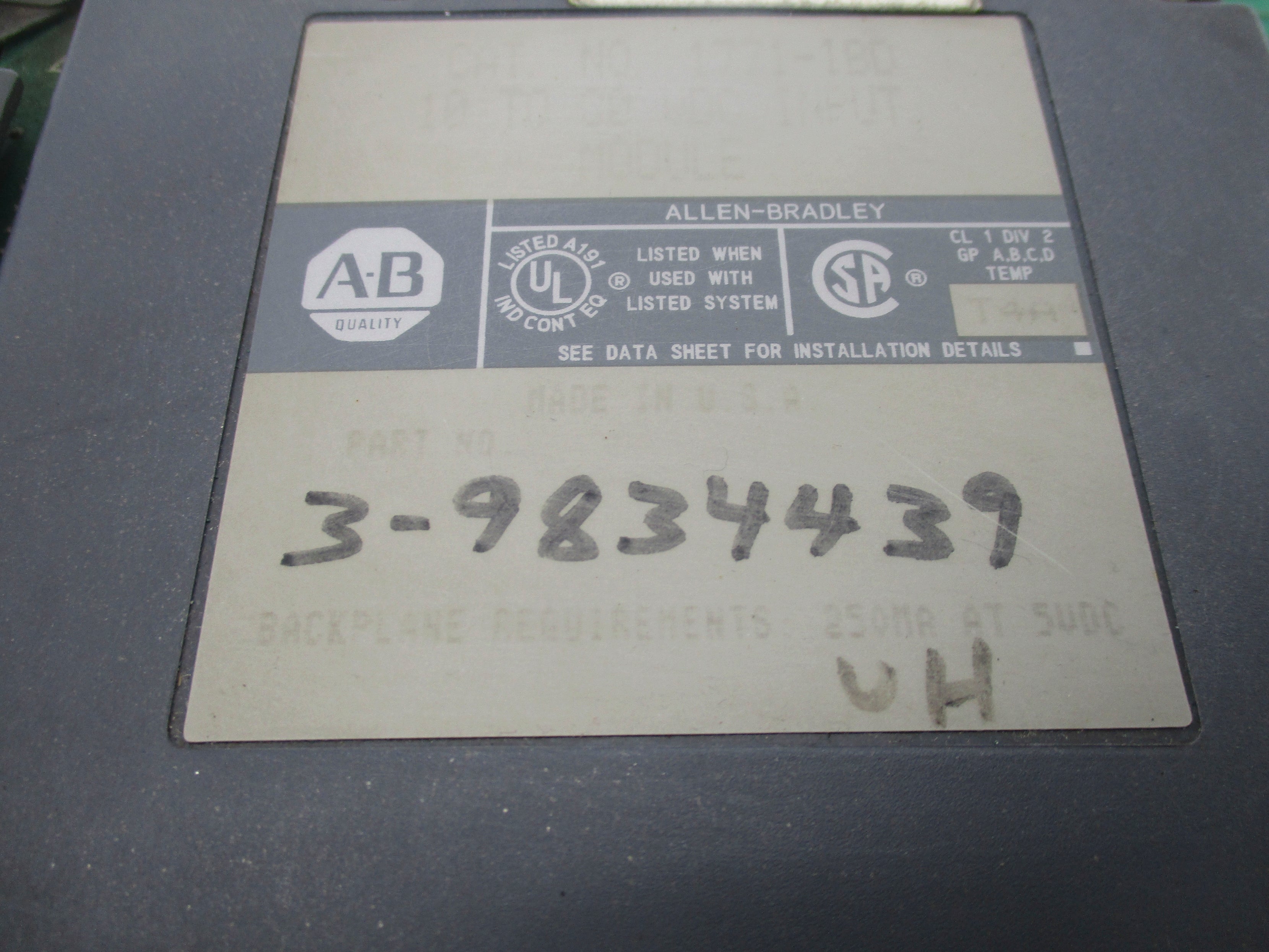 ALLEN BRADLEY 1771-1BD UNMP