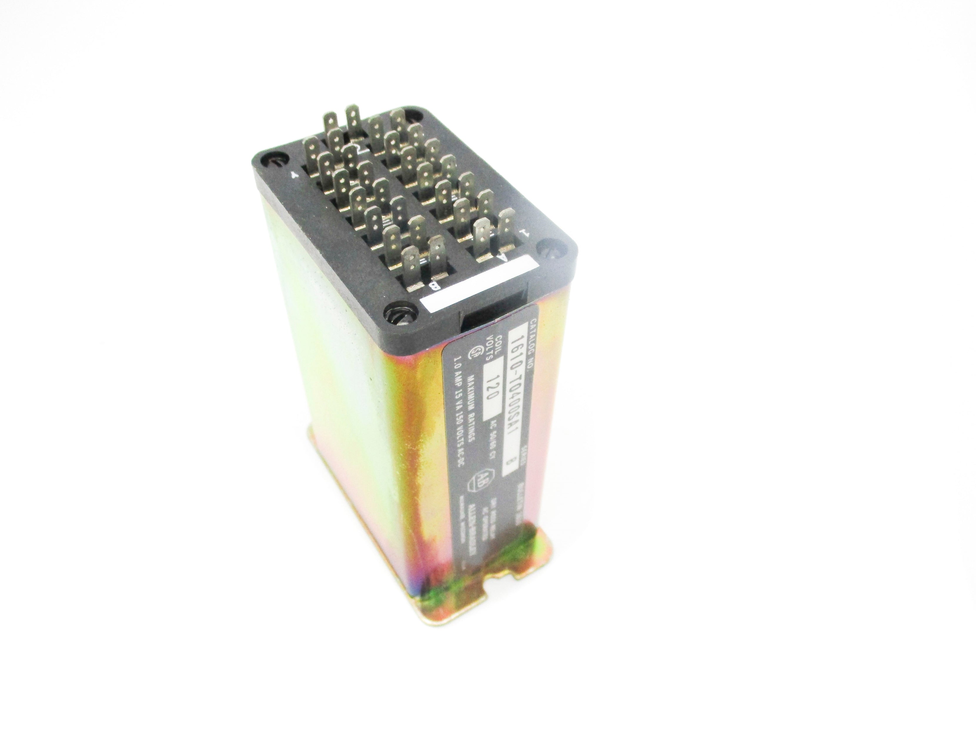 ALLEN BRADLEY 1610-T0400SA1 SER. B 1.0A 120V (BK/YL) NSMP