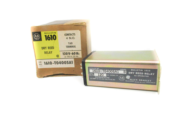 ALLEN BRADLEY 1610-T0400SA1 SER. B 1.0A 120V (BR/YL) NSMP