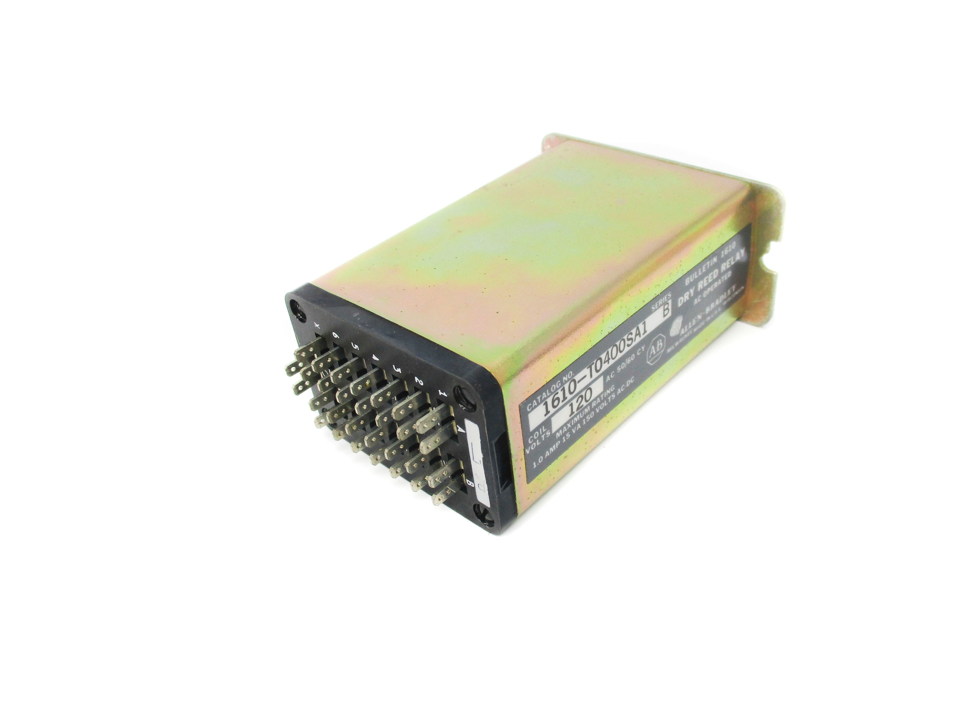 ALLEN BRADLEY 1610-T0400SA1 SER. B 1.0A 120V (BR/YL) NSMP