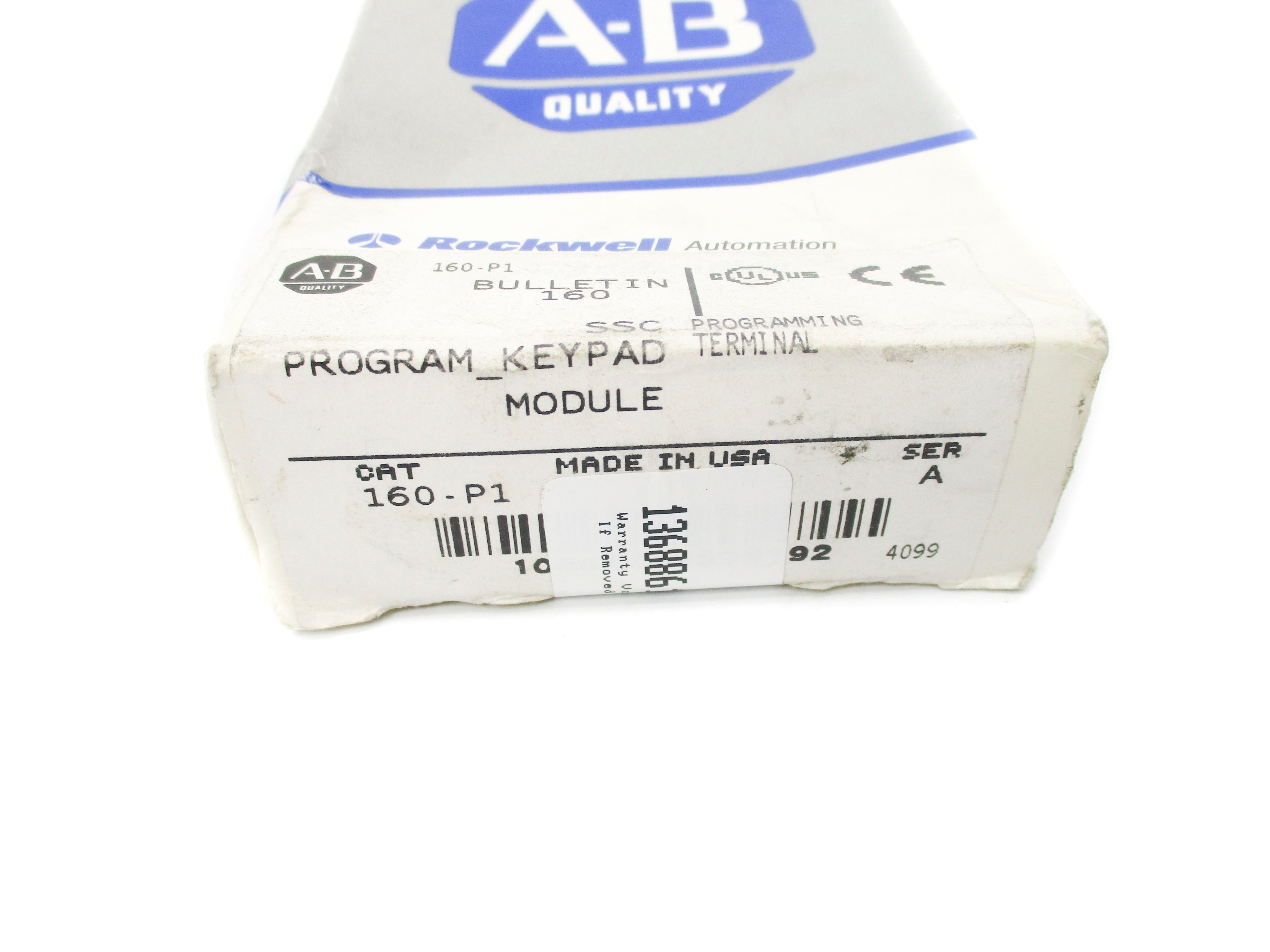 ALLEN BRADLEY 160-P1 SER. A (GY/BL) NSMP