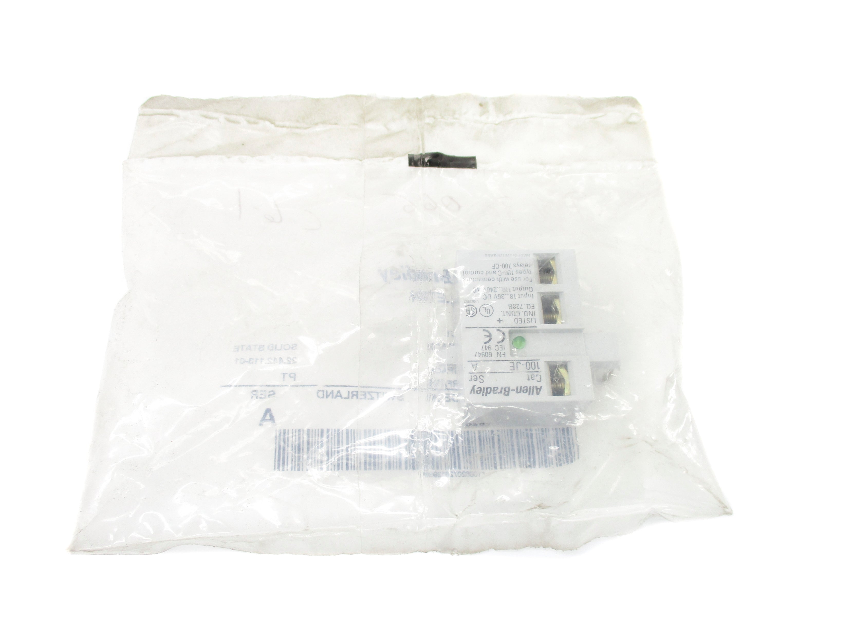 ALLEN BRADLEY 100-JE SER. A 18-30VDC NSMP