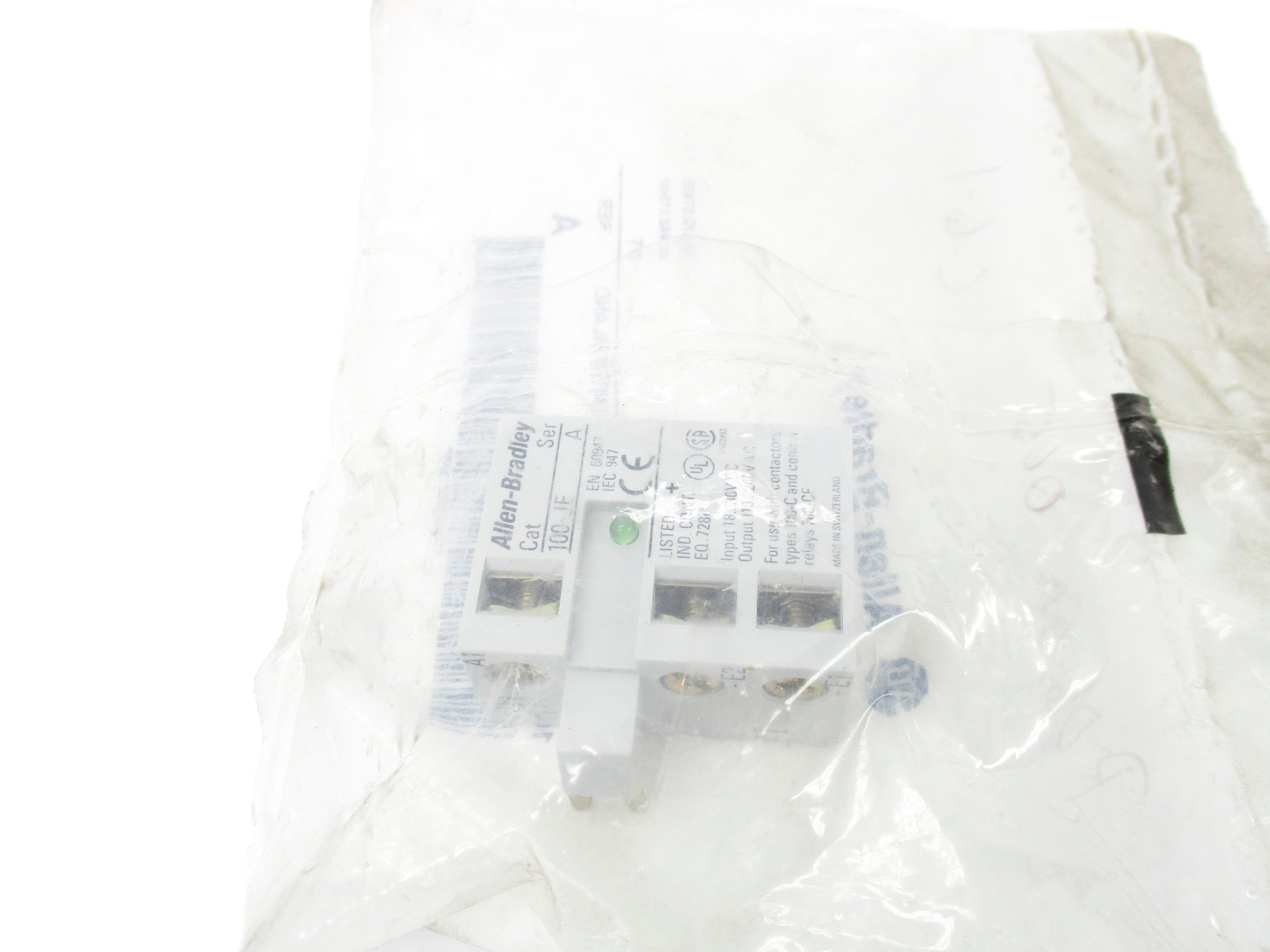 ALLEN BRADLEY 100-JE SER. A 18-30VDC NSMP