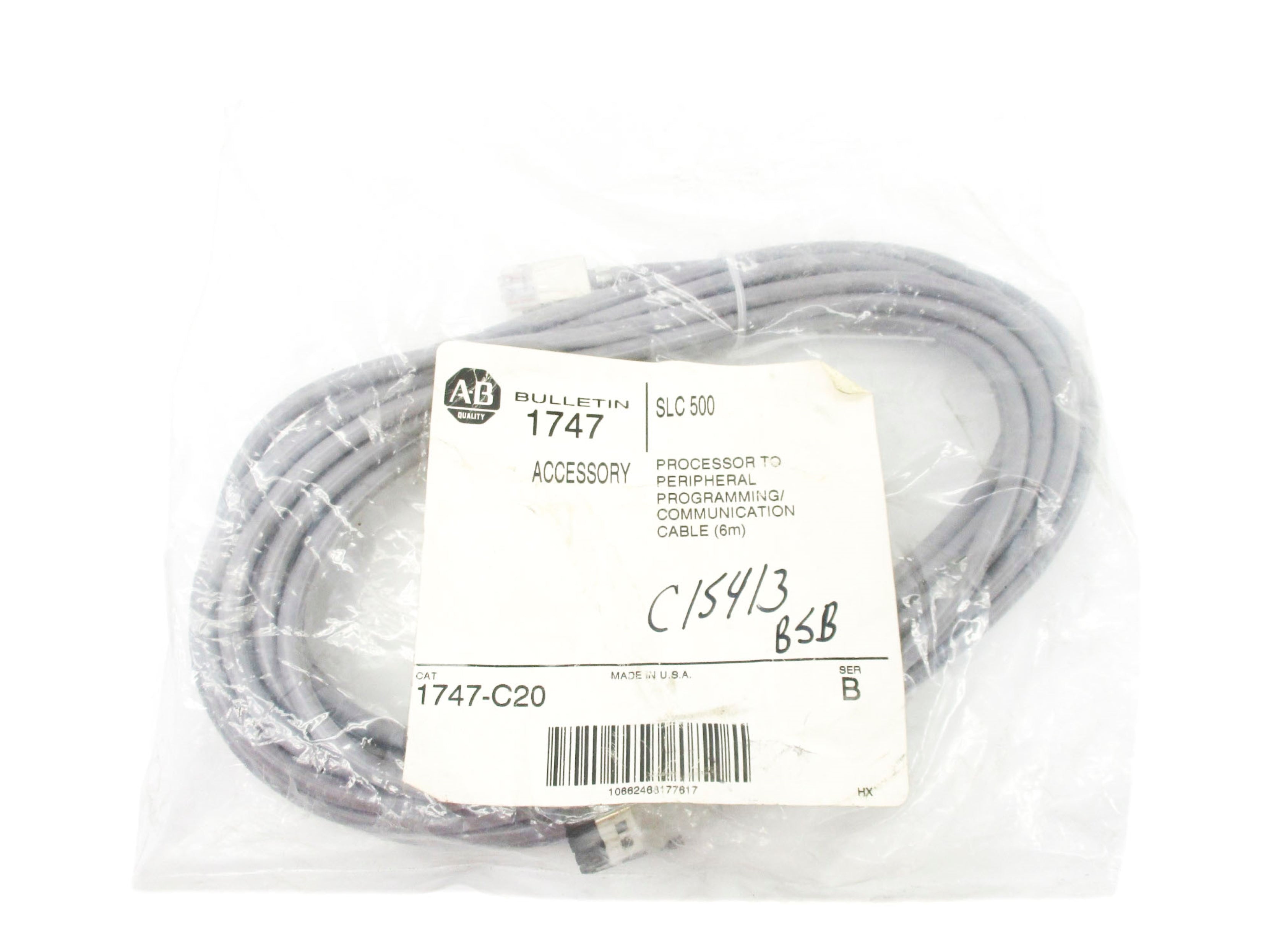 ALLEN BRADLEY 1747-C20 SER. B NSMP