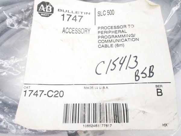 ALLEN BRADLEY 1747-C20 SER. B NSMP